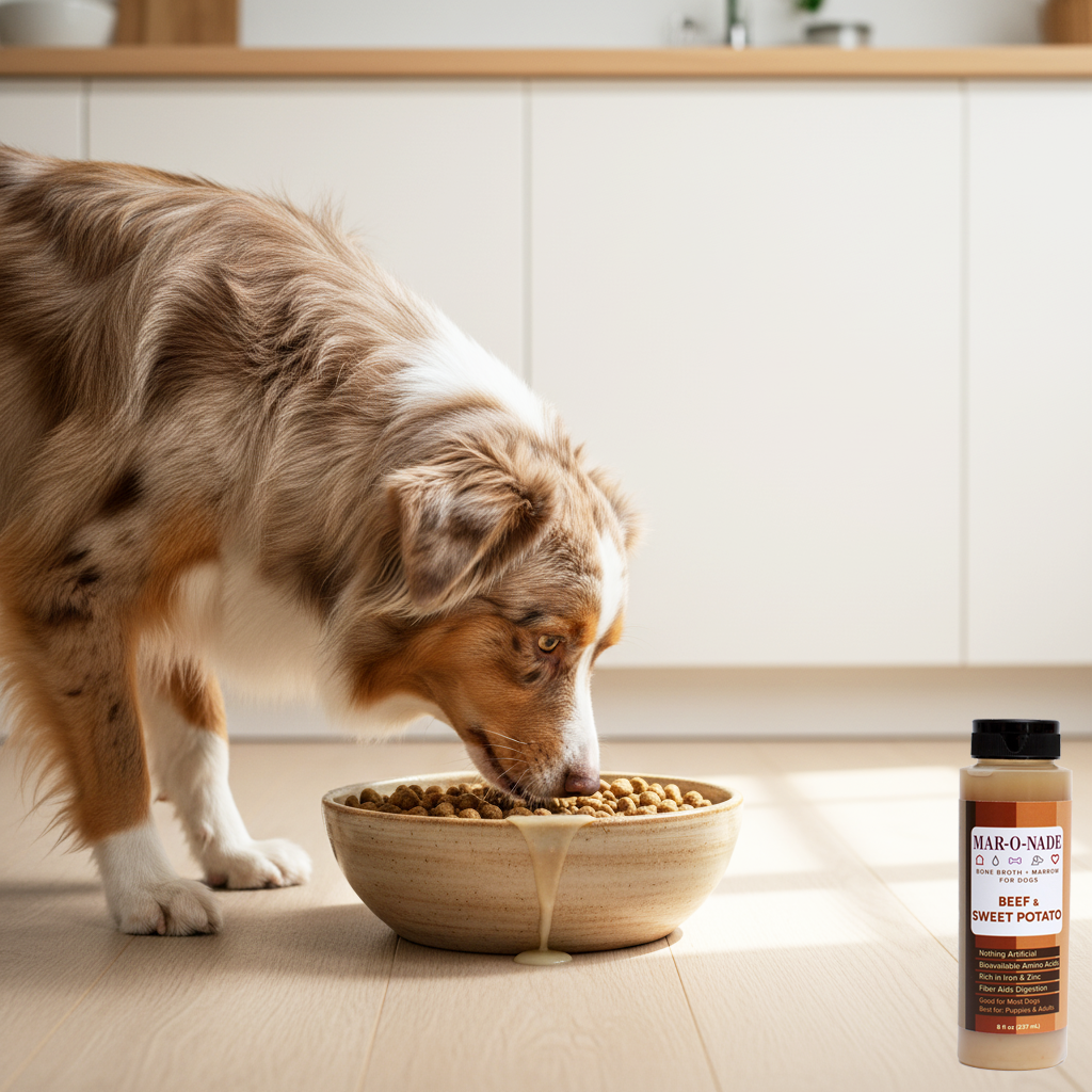 Beef & Sweet Potato Bone Broth + Marrow for Dogs