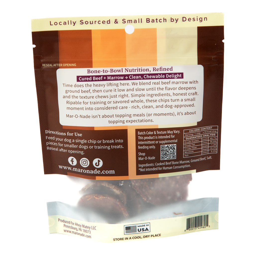 Beef Marrow Chips for Dogs
