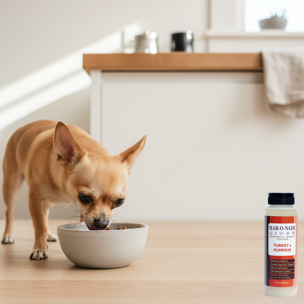 Turkey & Pumpkin Bone Broth + Marrow for Dogs