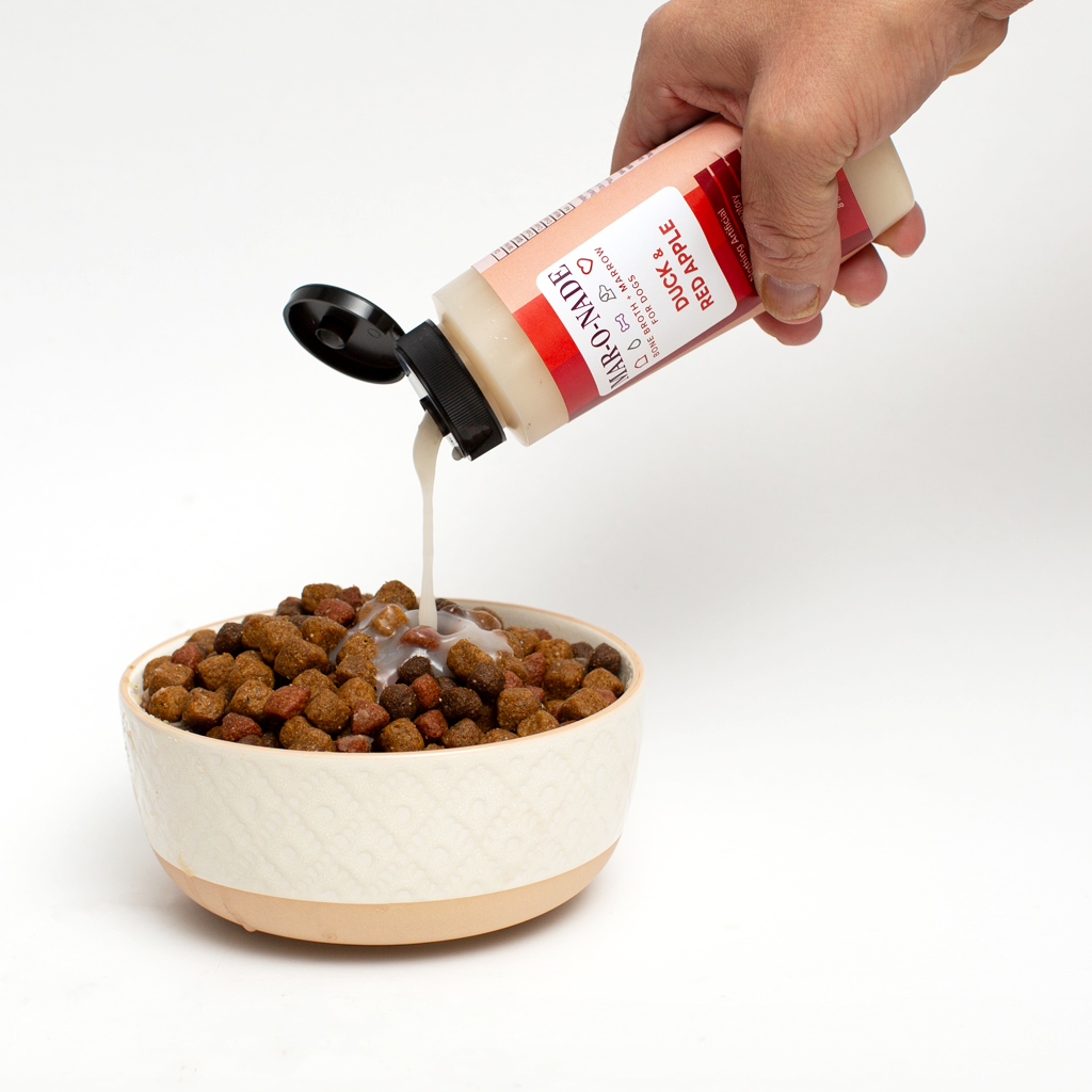 Duck & Red Apple Bone Broth + Marrow for Dogs 8 oz